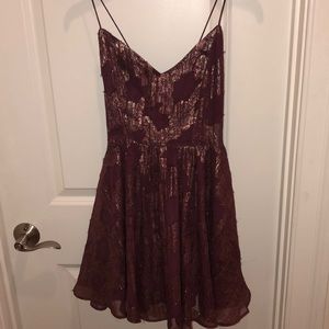 Urban Outfitters Metallic Dress